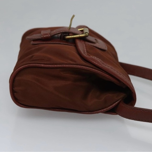Vintage Prada Brown nylon waist Bag - Picture 2 of 13